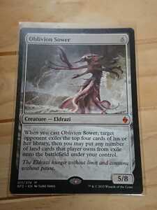 ★☆MTG 【英】忘却蒔き/Oblivion Sower[無色MR]【BFZ】★☆ 全ての商品同梱可能