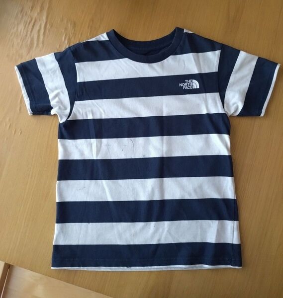 THE NORTH FACE ボーダーTシャツ ネイビー ホワイト 子供服