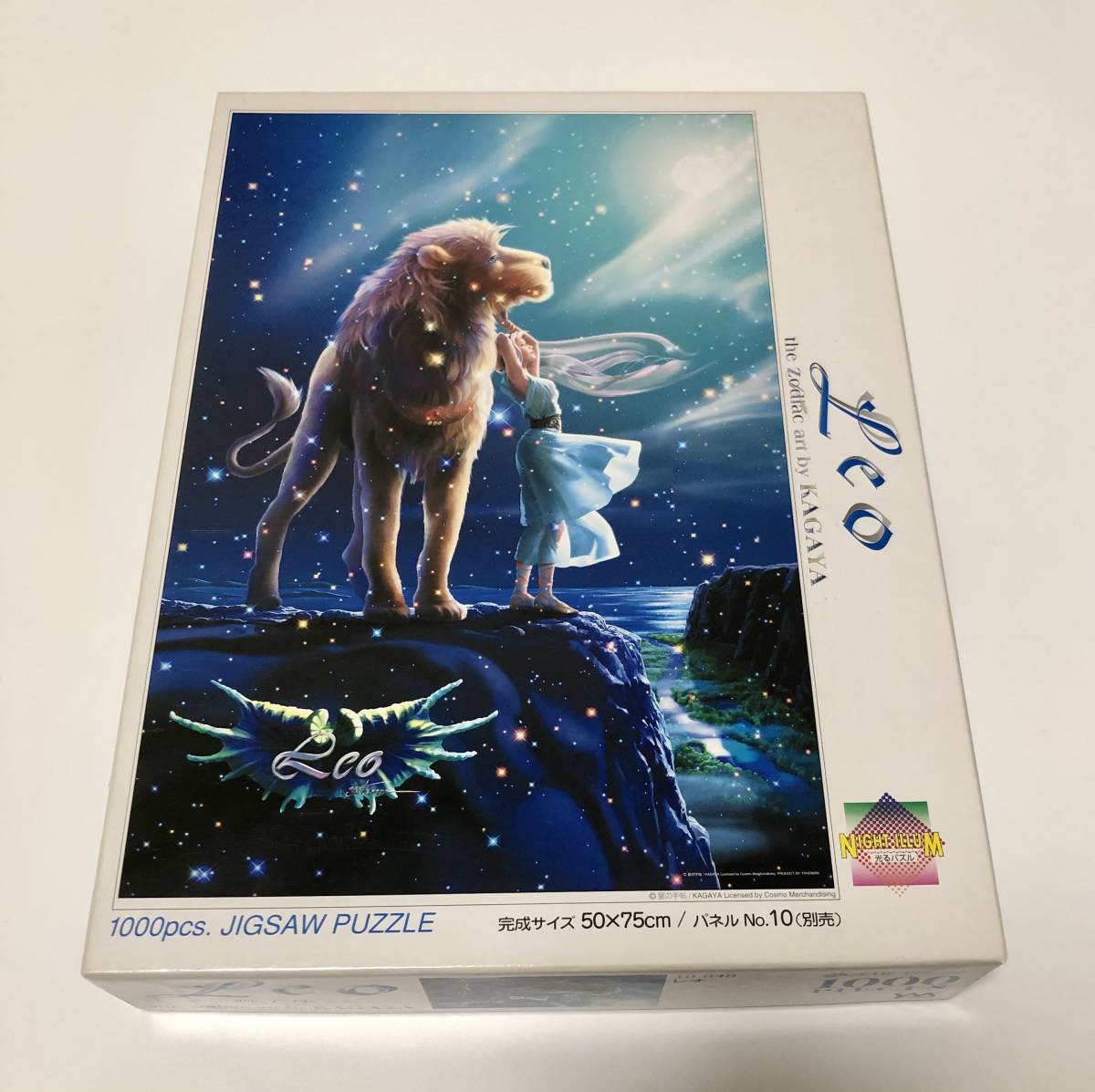 Unused item Yanoman KAGAYA LEO Leo Jigsaw Puzzle 1000 pieces, toy, game, puzzle, jigsaw puzzle