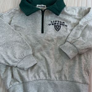 リトルウィークエンド ハーフジップ 90