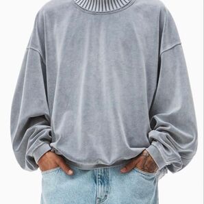 Alexander Wang アレキサンダーワン グレー タートル ニット