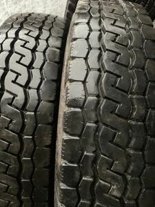 205/80R17.5 BS M804 ミックス 2018年　12ミリ　溝　バス　などに　2本セット