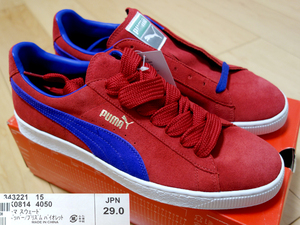 *2000 period the first period dead stock PUMA SUEDE red violet 29 cm US11 Puma suede suede red purple red purple violet cryde