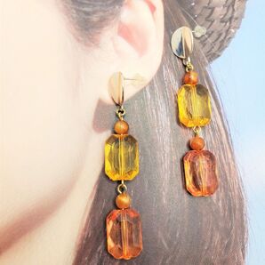 C432 ハンドメイドピアス