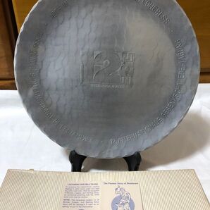 WENDELL AUGUST FORGE 記念プレート 12TH INTERNATIONAL FORGING CONGRESS