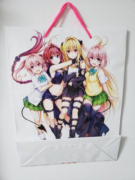 To LOVEる原画展-とらぶる-ダークネス ショッパー 紙袋