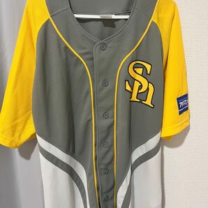 福岡ソフトバンクホークス レプリカユニフォーム グレー イエロー