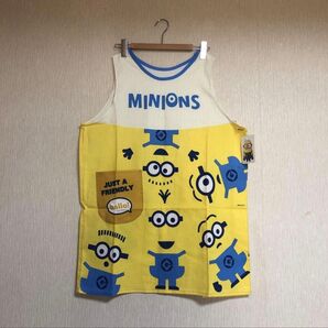 ミニオンズ エプロン 保育士 幼稚園教諭 介護士 実習生 イエロー