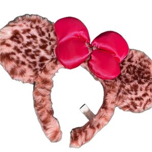 ディズニー ヒョウ柄 カチューシャ TDR
