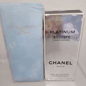 CHANEL エゴイスト シャネル&ドルチェ&ガッバーナ 2点セット 香水