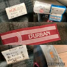 【大人の装い】DURBAN ダーバン ステンカラーコート ライナーあり メンズ 88Aー3 M相当 カーキ 玉蟲色_画像7