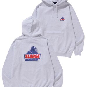 《希少》XLARGE×Champion パーカー プルオーバー リバースウィーブ Mサイズ XLARGE エクストララージ