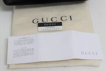 美品 GUCCI グッチ バンブー ショルダーバッグ ブラック レザー 黒 000 0531 200047 レディース保護袋 カード ☆2855-3_画像9