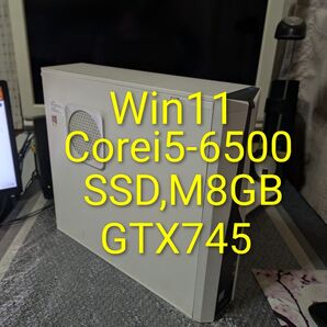 №35、Win11(24H2),Endeavor,core-i5,GTX745,M8G,SSD