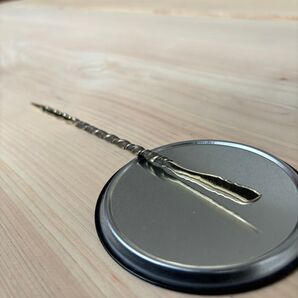 ソイルスティック 根かき棒 金剛柄 (約幅4.5mm 長さ20cm)清盛