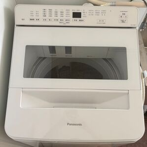 【新品同様・送料込み】Panasonic NA-FA8K1 全自動洗濯機 8.0kg ホワイト 2024年購入