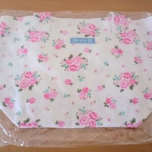 【未使用】Skip garden スキップガーデン トートバッグ バラ柄 ローズ柄 薔薇 花柄