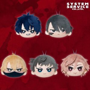 桃源暗鬼 フェイスマスコット 全5種 一ノ瀬四季 無陀野無人 皇后崎迅 花魁坂京夜 矢颪碇 マンガ ぬいぐるみ