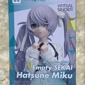 プロジェクトセカイ カラフルステージ! feat. 初音ミク 誰もいないセカイの初音ミク 景品 フィギュア 箱なし300円割引
