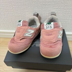 New balance ニューバランス キッズ ピンク スニーカー13cm
