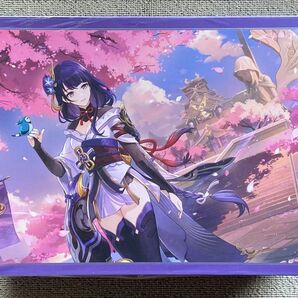 原神 稲妻 OST『寂々たる無妄の国』限定グッズBOX 雷電将軍テーマキャラクター CD6枚 缶バッジ スマホスタンド ほか