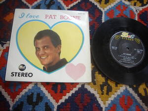 ペラジャケ 50's パット・ブーン PAT BOONE (\450国内盤 4曲入 EP)/ アイ・ラブ・パット・ブーン I LOVE PAT BOONE Dot RECORDS SJET-68