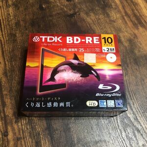 TDK video recording for Blue-ray disk BD-RE 25GB 1-2 speed white wide printer bru10 sheets BEV25PWA10A