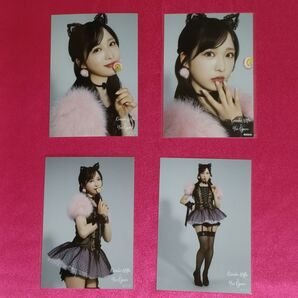 AKB48 小栗有以 大丸東京店 大衣装展 ランダム生写真 4種コンプ シャム猫