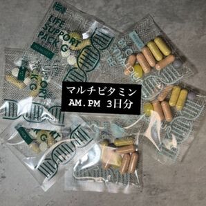 マルチビタミン AM.PM 3日分 サプリメント 健康食品