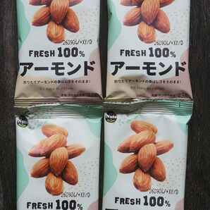煎りたてアーモンド 25g 4個セット 食塩・添加物不使用