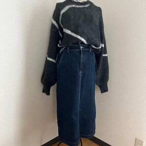 WEGOウィゴー ロングデニムタイトスカート