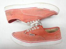 送料無料◎VANS/バンズ/ヴァンズ■22.5cm/US5H/EUR35■AUTHENTIC WL オーセンティック WL V3807W WSD■ORANGE/オレンジ■#21027MK271_1_画像2