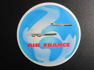 Air France ■ SUD SE210 Carabel 3 &amp; Boeing 707 ■ 1960 ■ Метка с багажным меткой