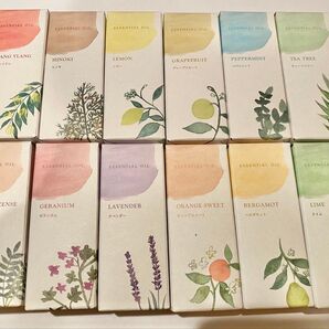 生活の木 エッセンシャルオイル 5ml 12本 アロマオイル