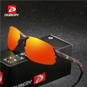 新品 送料込み DUBERY ミラーレンズ カモフラージュ スポーツサングラス