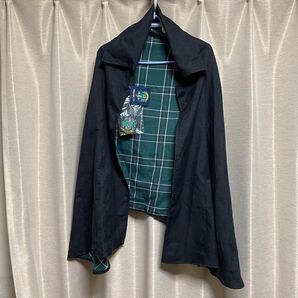 【状態良好】 「ハリーポッター スリザリン寮生ケープ」 タグ付き HARRY POTTER ハロウィン ハロウィーン コスプレ