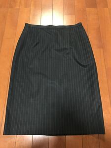 ANNE KLEIN Anne Klein new goods unused stripe skirt 