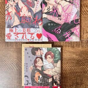 コミック オレ達飼われます オレ達愛します 愛されたがりのジェミニ 3冊セット 二須りい 柳瀬せの