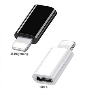 【2個セット】Lightning to Type C 変換コネクタ データ 転送