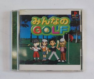 PS1 ゲーム みんなのGOLF SCPS-10042