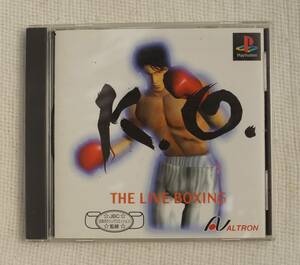 PS1 ゲーム K.O.－ザ・ライブ・ボクシング SLPS-02698
