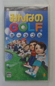 PSP ゲーム みんなのGOLF ポータブル UCJS-10001