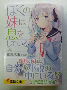 ぼくの妹は息をしている（仮） 鹿路けりま [初版] 電撃文庫