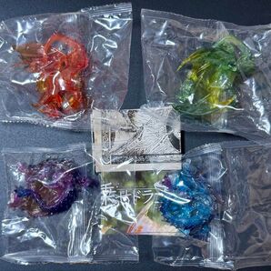 【指乗せドラゴン -クリアver.-】全4種類セット