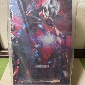 ホットトイズ アイアンマン3 未開封ムービー・マスターピース DIECAST シルバー・センチュリオン アーマー・スーツアップ版