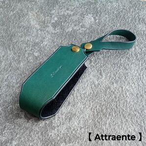 キーケース/キーカバー/コンパクト/ミニマム/ミネルバリスシオ/オルテシア/イタリアンレザー/高級/新品未使用/本革