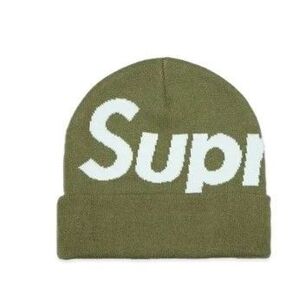 2024FW WEEK16Supreme Big Logo Beanie カラー"Tan"