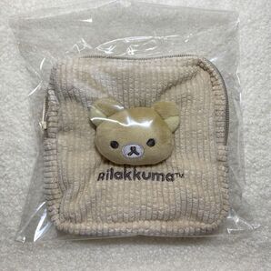 【新品】リラックマ もふもふポーチ ぬいぐるみ付きポーチ 可愛い ポーチ