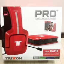 【美品】TRITON PRO True 5.1 Surround Headset トライトン ヘッドセット DOLBY MADCATZ XBOX PS3 PS4 PC Mac 追加ヘッドセット_画像2