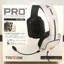 【美品】TRITON PRO True 5.1 Surround Headset トライトン ヘッドセット DOLBY MADCATZ XBOX PS3 PS4 PC Mac 追加ヘッドセット_画像4